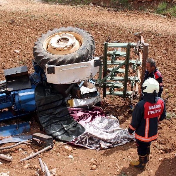 Midyat'ta traktör kazası: 1 kişi öldü