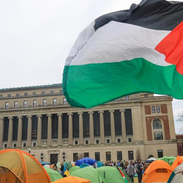 İsrail Columbia Üniversitesi'nde protesto düzenledi
