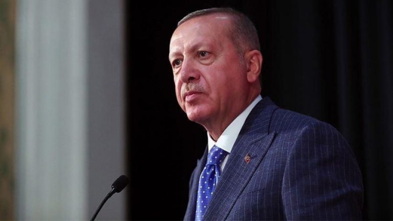 Cumhurbaşkanı Erdoğan'dan şehit piyade Astsubay Çavuş Alp'in ailesine başsağlığı diledi