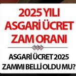 2025 YILI TAHMİNİ ASGARİ ÜCRET ARTIŞININ HESAPLANMASI | Yeni yılda asgari ücret ne kadar olacak, TL’ye ne kadar yükselecek? Ocak 2025 asgari ücret artışı ne zaman açıklanacak? Bakan Işıkhan ilk toplantının tarihini açıkladı!