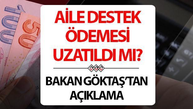 AİLE DESTEK ÖDEMESİ NE ZAMAN SON 2024 SON HABER | Aralık 2024 aile nafakası ödemesi uzatıldı mı, bitti mi, bu ay ödenecek mi? Bakan Göktaş ödeme tarihini açıkladı!