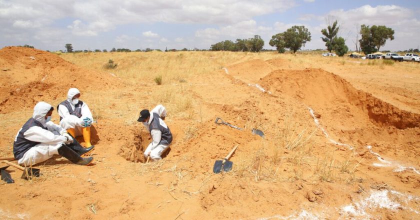 Libya’daki iki kitlesel belediyede düzine göçmenin cesetleri bulundu