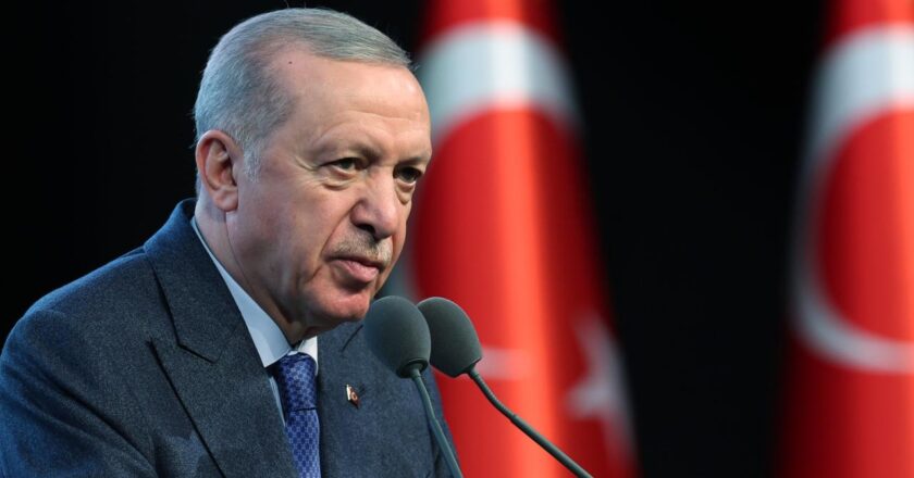 Cumhurbaşkanı Recep Tayyip Erdoğan konuşuyor