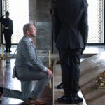 Belçikalı Bakan Francken’in Anıtkabir ziyareti gündem oldu! Çelenk bırakıp diz çöktü