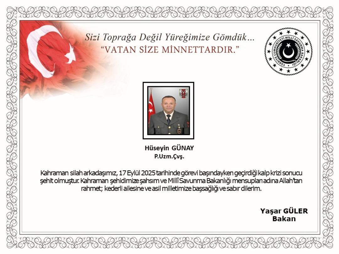 Konya'dan Acı Haberler: Hüsenin Günay Uzmanı Çavuş 2