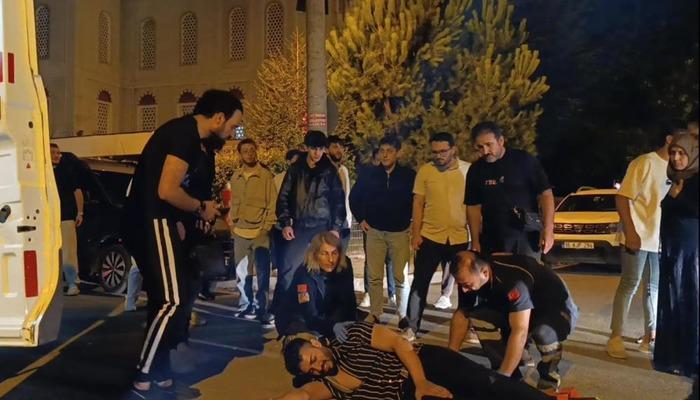 Bursa’da otomobille elektrikli bisiklet çarpıştı: 1 ağır yaralı
