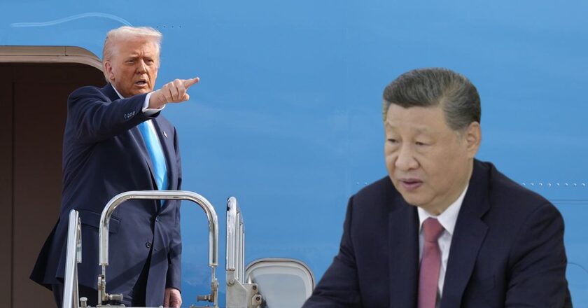 Trump ve Xi havva üssünde görüştü! Karşılıklı iltifatlar havada uçuştu… Trump bir tek soruyu yanıtsız bıraktı
