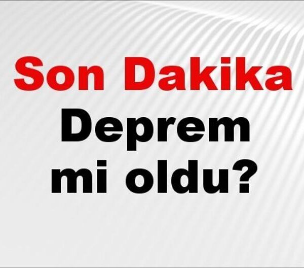 Muğla’da Deprem Meydana Geldi! Son Gelişmeler 25 Kasım 2025