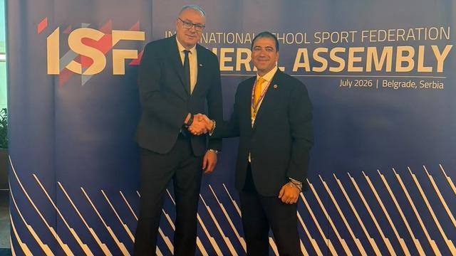 İlhan Demir Uluslararası Okul Sporları Federasyonu YK üyeliğine seçildi!
