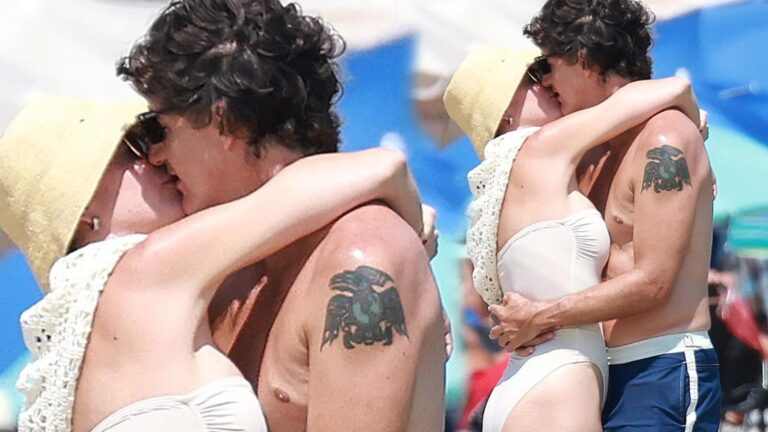Katy Perry ve Justin Trudeau plajda aşka gelip kimseyi umursamadı
